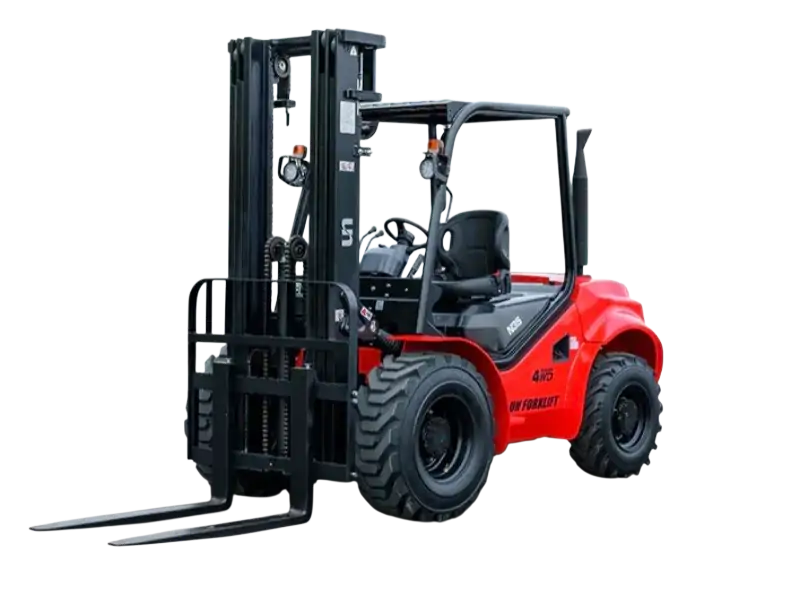 UN Forklift Rough Terrain Forklift 2WD-4WD N Series